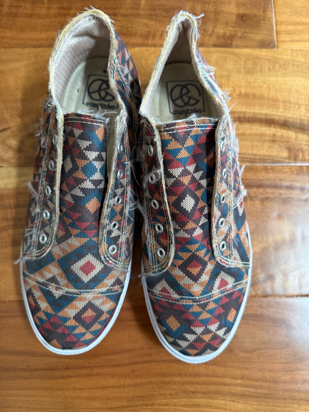 Everglades Aztec Multicolor Slip-On Loafers